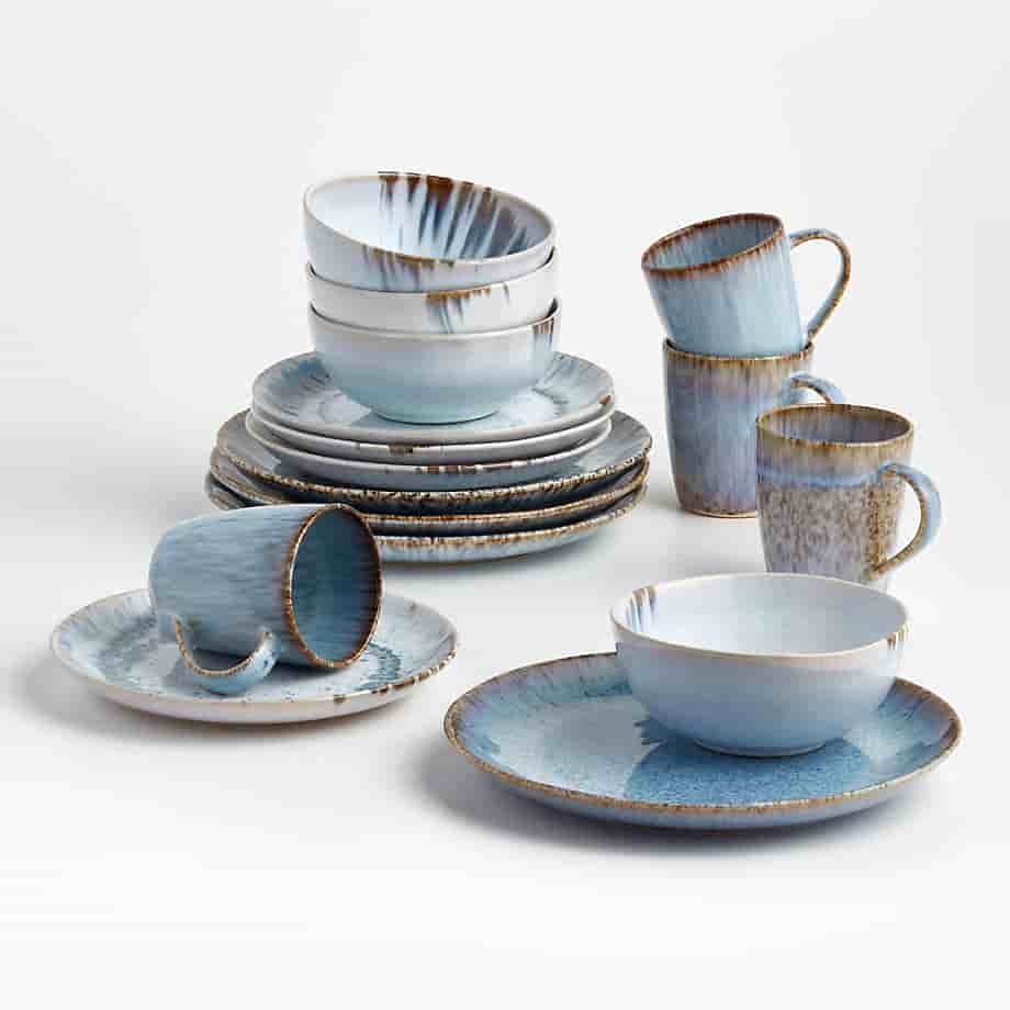 Blue & White Premium Handmade Ceramic Dinnerware Set