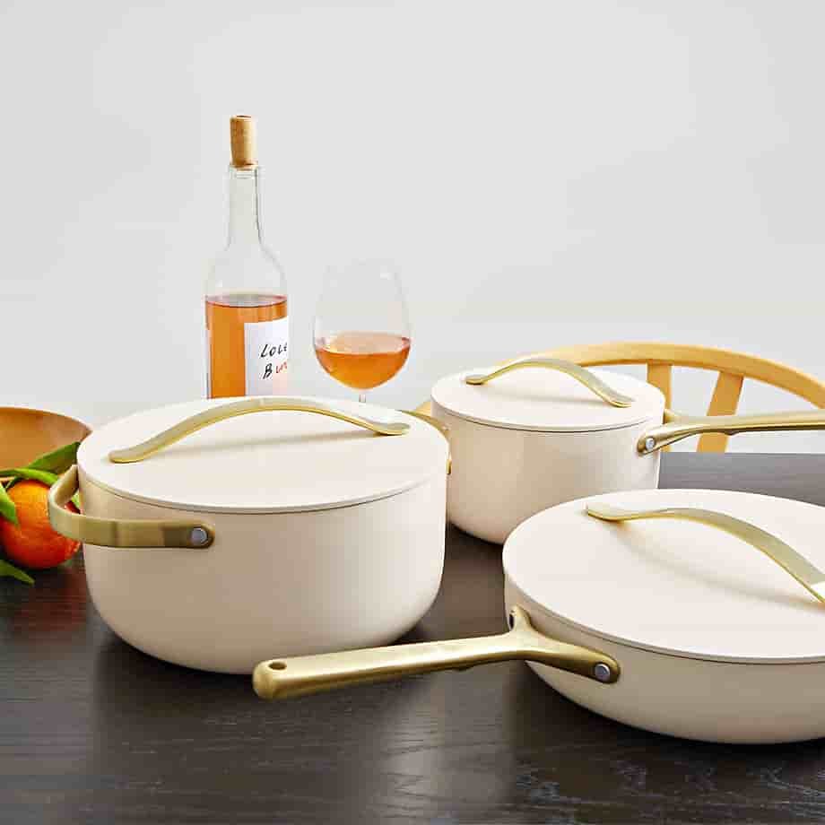 aevlon.in Home Cream Supper Non-Stick Ceramic Dutch Oven