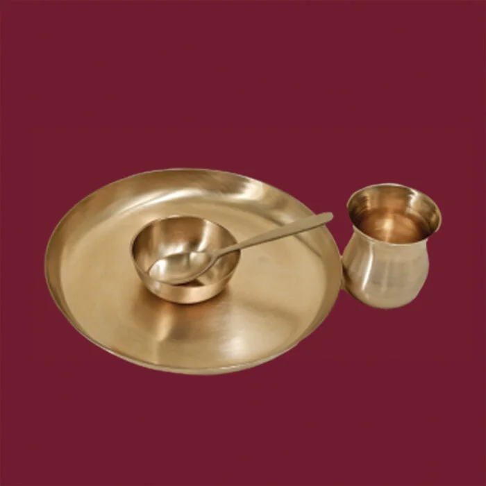 Bronze Plate Baby Set | 4 Items